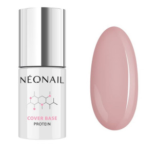NeoNail Cover Base Protein proteinowa baza hybrydowa Natural Nude 7.2ml