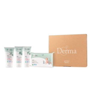 Derma Eco Baby zestaw maść łagodząca 100ml + krem pielęgnacyjny 100ml + sza