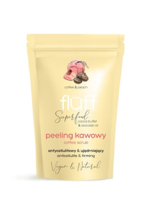 Fluff Coffee Scrub peeling kawowy do ciała Antycellulitowy & Ujędrniający B