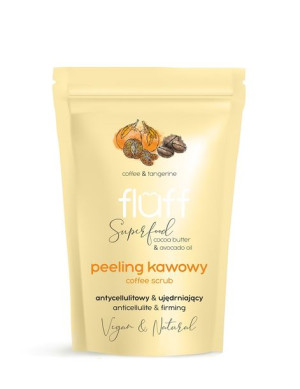 Fluff Coffee Scrub peeling kawowy do ciała Antycellulitowy & Ujędrniający M