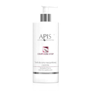 APIS Couperose-Stop Toner tonik do cery naczynkowej z acerolą 500ml