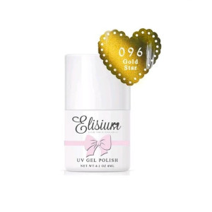 Elisium UV Gel Polish lakier hybrydowy do paznokci 096 Gold Star 8ml