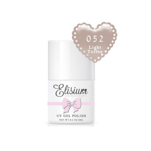 Elisium UV Gel Polish lakier hybrydowy do paznokci 052 Light Coffee 8ml