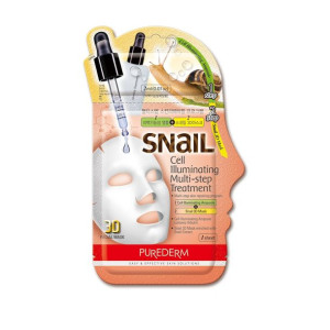 Purederm Snail Cell Illuminating Multi-Step Treatment 2-etapowy zabieg rozj