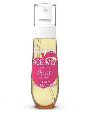 Nacomi Face Mist Vegan Natural Peach mgiełka do ciała i twarzy o zapachu Br