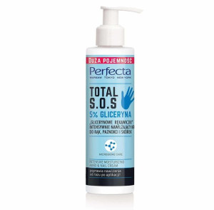 Perfecta Total S.O.S  5% Gliceryna „Glicerynowe rękawiczki” intensywnie naw
