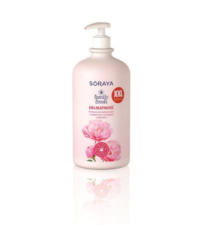 Soraya Family Fresh Delikatność kremowy żel pod prysznic z pompką 1000ml