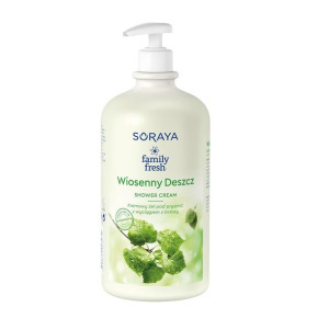 Soraya Family Fresh Wiosenny Deszcz rewitalizujący kremowy żel pod prysznic