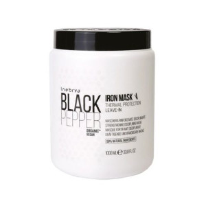 Inebrya Black Pepper Iron Mask dyscyplinująca wzmacniająca maska do włosów