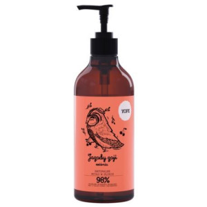 Yope Naturalne mydło do rąk i ciała Jagody Goji i Wiśnia 500ml