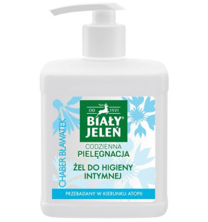 Biały Jeleń Hipoalergiczny żel do higieny intymnej z chabrem bławatkiem 500