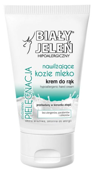 Biały Jeleń Kozie Mleko hipoalergiczny krem do rąk 100ml