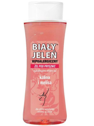 Biały Jeleń Hipoalergiczny żel pod prysznic z kaliną i melisą 250ml