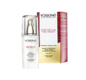 Yoskine Geisha Gold Secret serum liftingujące "nowa skóra" z lipidami sojow
