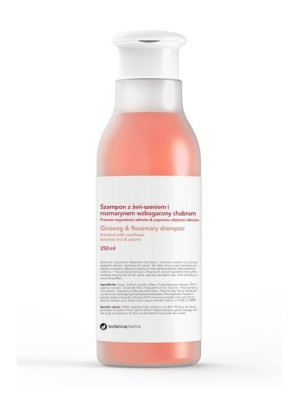 Botanicapharma Ginseng & Rosemary Shampoo szampon przeciw wypadaniu włosów