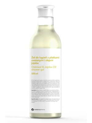 Botanicapharma Oatmeal & Jajoba Oil Shower Gel żel do kąpieli z płatkami ow