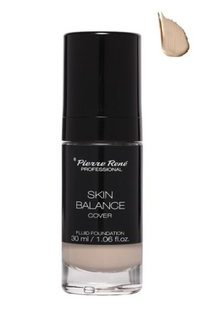 Pierre Rene Skin Balance Cover Fluid Foundation wodoodporny podkład kryjący