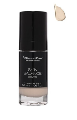 Pierre Rene Skin Balance Cover Fluid Foundation wodoodporny podkład kryjący