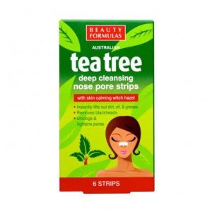 Beauty Formulas Tea Tree Blackhead Peeling Facial Scrub oczyszczający peeli