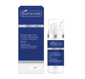 Bielenda Professional SupremeLab S.O.S SPF15 wzmacniający krem do skóry nac