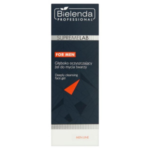Bielenda Professional SupremeLab Men Line głęboko oczyszczający żel do myci
