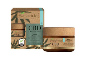 Bielenda CBD Cannabidiol krem do twarzy nawilżająco-kojący na dzień i na no