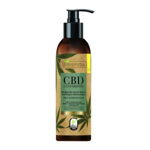 Bielenda CBD Cannabidiol emulsja do mycia twarzy nawilżająco-detoksykująca