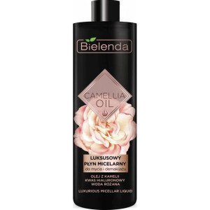 Bielenda Camellia Oil luksusowy płyn micelarny do mycia i demakijażu twarzy
