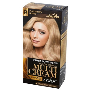 Joanna Multi Cream Color farba do włosów 32 Platynowy Blond