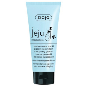Ziaja Jeju pasta w czarne kropki przeciw zaskórnikom 75ml