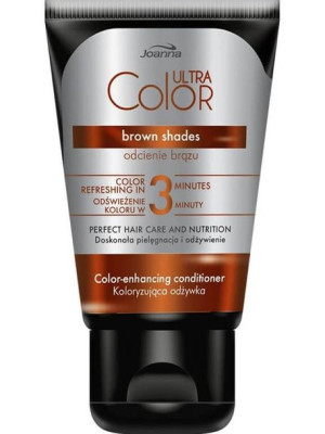 Joanna Ultra Color koloryzująca odżywka odcienie brązu 100g
