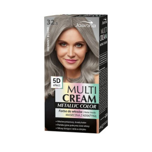 Joanna Multi Cream Metallic Color farba do włosów 32.5 Srebrny Blond