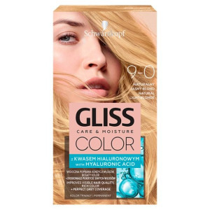 Schwarzkopf Gliss Color krem koloryzujący do włosów 9-0 Naturalny Jasny Blo