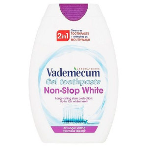 Vademecum 2in1 Toothpaste&Mouthwash Non-Stop White pasta do zębów i płyn do
