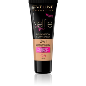 Eveline Cosmetics Selfie Time Foundation & Concealer kryjąco-nawilżający po