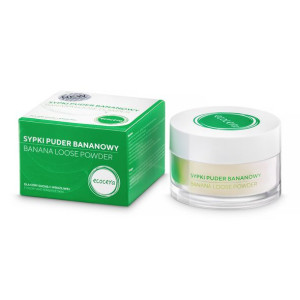 Ecocera Banana Loose Powder sypki puder bananowy dla cery suchej i wrażliwe