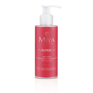 Miya Cosmetics My Super Skin lekki olejek do demakijażu i oczyszczania twar