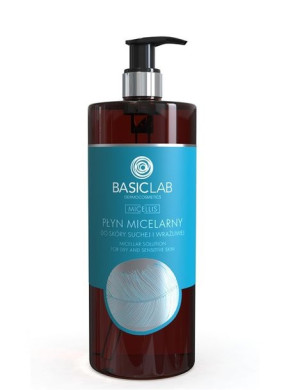 BasicLab Micellis płyn micelarny do skóry suchej i wrażliwej 500ml