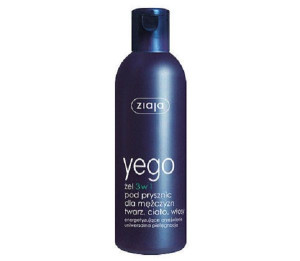Ziaja Yego żel 3w1 pod prysznic dla mężczyzn twarz ciało włosy 300ml
