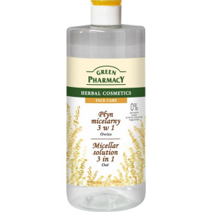 Green Pharmacy Micellar Solution płyn micelarny 3w1 Owies 500ml