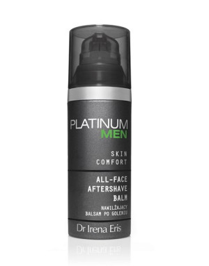 Dr Irena Eris Platinum Men Skin Comfort Aftershave Balm nawilżający balsam