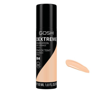 Gosh Dextreme Full Coverage Foundation kryjący podkład do twarzy 004 Natura