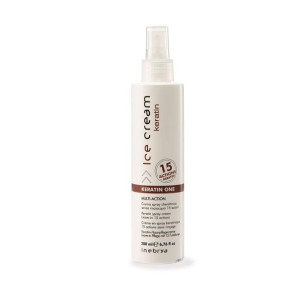 Inebrya Ice Cream Keratin One Multi-Action wielozadaniowy krem w sprayu z k