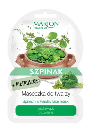 Marion Fit&Fresh Face Mask maseczka do twarzy detoksykacja i odżywienie Szp