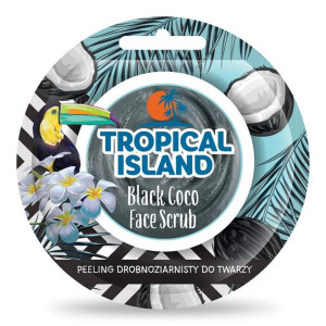 Marion Tropical Island Face Scrub peeling drobnoziarnisty do twarzy Black C