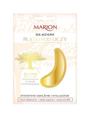 Marion Golden Skin Care kolagenowe płatki pod oczy 2szt