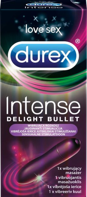 Durex Durex mini wibrator Intense Delight wibrująca rozkosz dyskretny