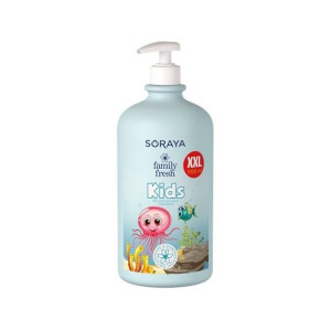 Soraya Family Fresh Kids żel pod prysznic i szampon 2w1 dla dzieci z pompką