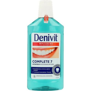 Denivit Complete 7 Antibacterial Mouthwash płyn do płukania jamy ustnej Whi