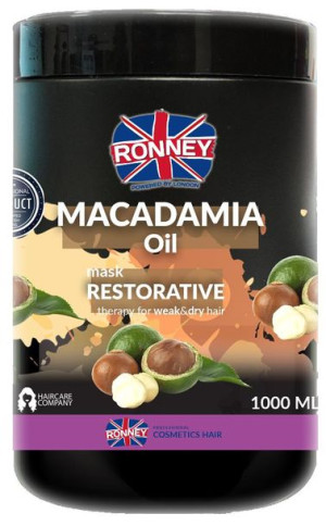 Ronney Macadamia Oil Professional Mask Restorative wzmacniająca maska do wł